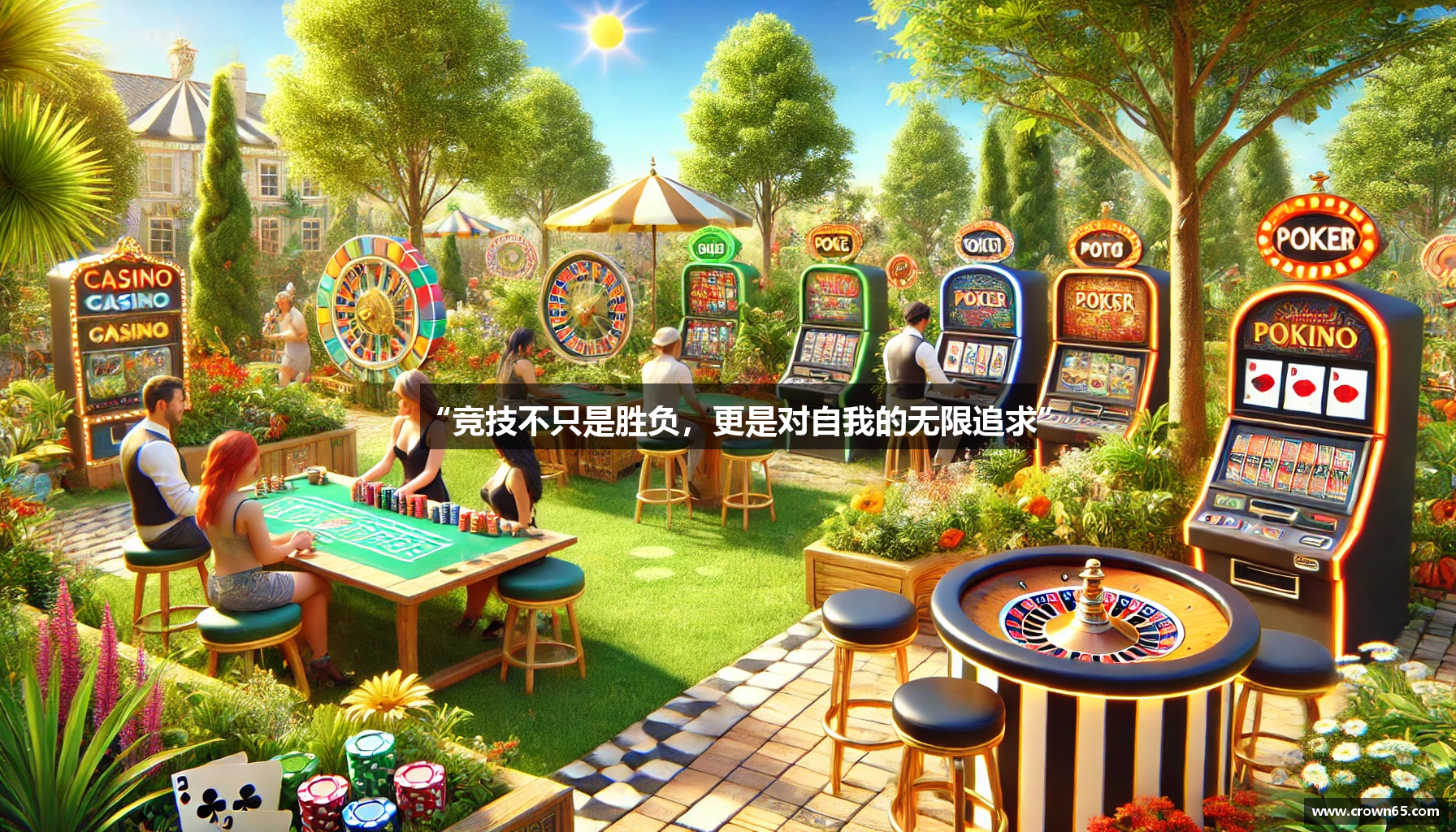 “竞技不只是胜负，更是对自我的无限追求”